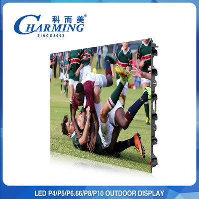Màn hình tường video LED ngoài trời 256x192 P5 P8 Siêu mỏng Nhẹ