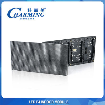 256x128mm Board Module Machines 16scan Cho các trung tâm mua sắm Nhà hàng & Khách sạn Cung cấp Video Wall P4 Indoor Advertising Led Display Screen