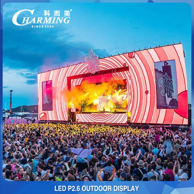 Màn hình LED 4k P2.6 Stage Rental Outdoor Led Video Wall Display Screen