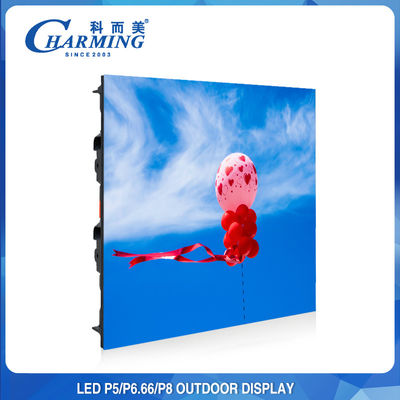 Màn hình hiển thị tường video LED ngoài trời cố định ROHS P5 4K dành cho quảng cáo