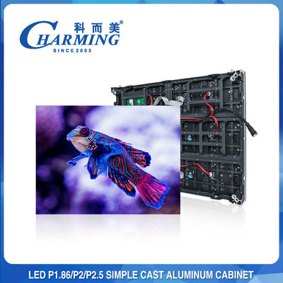 Màn hình hiển thị LED cố định trong nhà 256x192 Multiscene chống va chạm