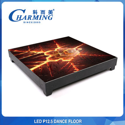 Sàn nhảy disco AC180-240V, Gạch lát sàn nhảy sáng Pixel Pith P12MM