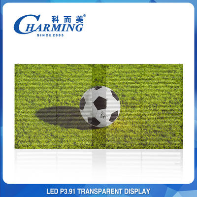 Phim bảng điều khiển LED trong suốt 256x64 16 bit Thực tế đa năng