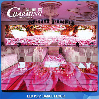 P3.91 Led Dance Floor Video Floor For Rental Event Hôn nhân