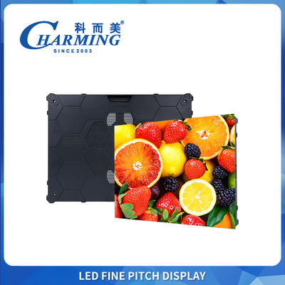 Màn hình LED trong nhà 8K tốc độ làm tươi cao, bảo trì từ phía trước bằng nam châm, kết hợp liền mạch các kích thước tủ khác nhau