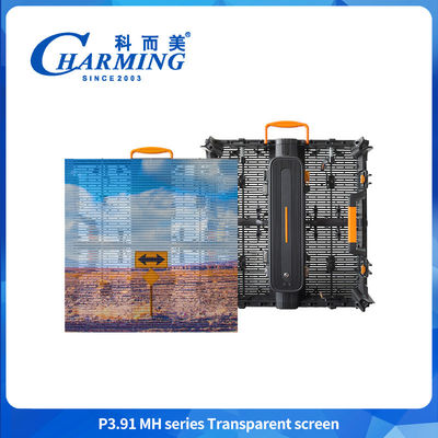 IP65 ngoài trời P3.91-P7.8 Kính trong suốt 3D Led Display Video Wall Display