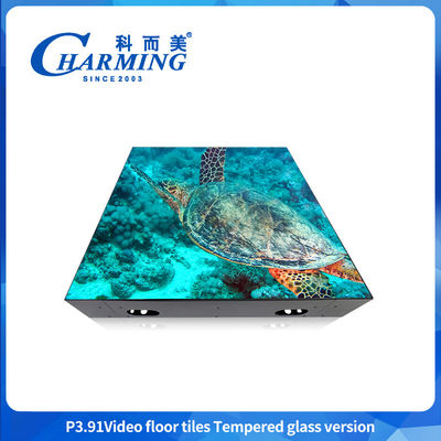 Sàn nhảy thủy tinh được làm nóng P3.91 sàn nhảy thủy tinh Bảo trì nhà ở nhanh chóng