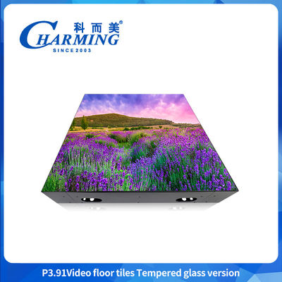500 * 500mm Mobile DJ Stage Video Floor Tile Screen Indoor và Outdoor 3D LED Screen Cho Wedding Bar Club