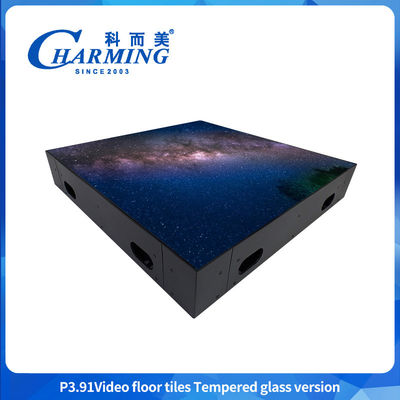 P3.91 Độ phân giải cao Pantalla linh hoạt Para Publicidad Màn hình sân khấu khổng lồ LED sàn nhảy