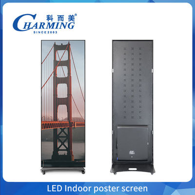 Màn hình poster trong nhà màn hình LED Video tường hiển thị với điện thoại di động điều khiển và tốc độ làm mới cao cho dễ dàng thiết lập và di động