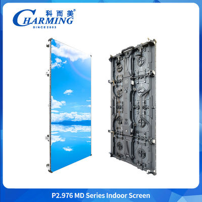 Quảng cáo Màn hình LED Độ phân giải cao Màn hình sáng tạo cong Bức tường video P2.9 Màn hình LED linh hoạt trong nhà