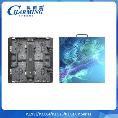 Khóa cung điều chỉnh màn hình tường video LED cong linh hoạt P1.9 P2.6 P2.98 P3.91 16Bit cho trong nhà và ngoài trời