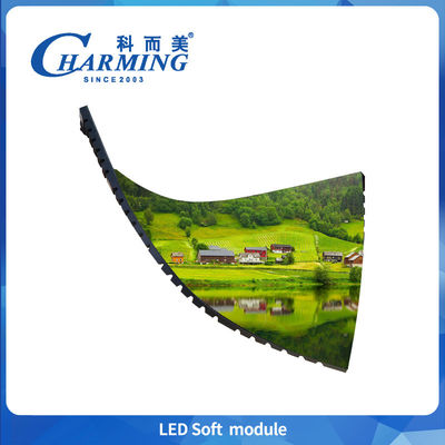 Giá nhà máy P4 Led Soft Module Indoor Display Vedio Wall Screen Trọng lượng 255g 256*128MM SMD2020 Adveresting Screen