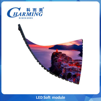 4k P2 P2.5 P3.076 Nội thất Led Soft Module 400-800 Độ sáng cao Rgb LED hiển thị linh hoạt