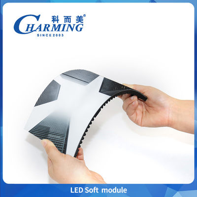 Sản phẩm phổ biến P1.86/P2/P2.5/P3.076 Nội thất Led Soft Module 220v 4k Led Flexible Display cho quán bar / đám cưới