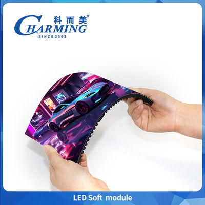 Mô-đun mềm LED trong nhà P1.86/P2/P2.5/P3.076 Lượng điện thấp Nhiệt độ thấp RGB LED Mô-đun cho màn hình sóng