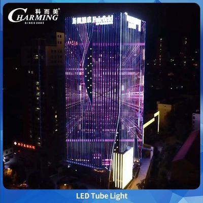 U38 Aluminium Alloy RGB Led Tube Light DC24V SPI Control cho tòa nhà