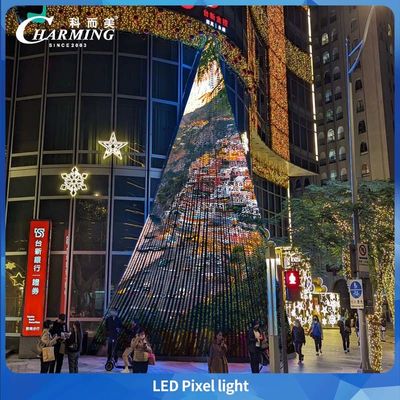 30MM IP66 DC24V RGB Profile nhôm ngoài trời vĩnh viễn LED Giáng sinh LED Pixel Point Light