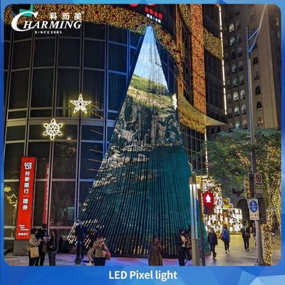 Đèn LED Pixel Thế Hệ Tiếp Theo 2025 Đầy Mê Hoặc 40D 40×27.3mm Vỏ PC Chống Thấm Nước IP66 Dùng Trang Trí Kiến Trúc và Chiếu Sáng Điểm Du Lịch