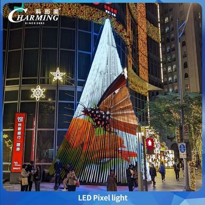 Đèn Pixel thương hiệu quyến rũ với màu đầy đủ Rgb IP66 Sử dụng cho ánh sáng tòa nhà và ánh sáng cầu
