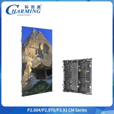 Màn hình cho thuê ngoài trời CM Series P3.91 Tốc độ làm tươi 8K IP65 500mm*1000mm Siêu mỏng 79mm Tiết kiệm năng lượng Dùng cho sự kiện, tiệc tùng, trình diễn