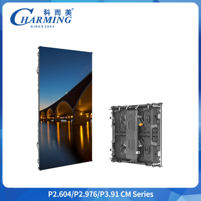 Màn hình LED ngoài trời P3.91 IP65 500x1000mm RGB, màn hình cho thuê nhiều hình dạng