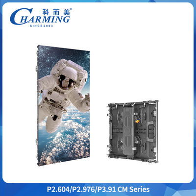 LED ngoài trời Màn hình cho thuê Tủ hợp kim nhôm IP65 7680Hz Tiết kiệm năng lượng hình dạng khác nhau