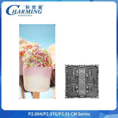 P2.6 IP65 Tủ hiển thị LED ngoài trời cho thuê 500x500mm 6,4kg