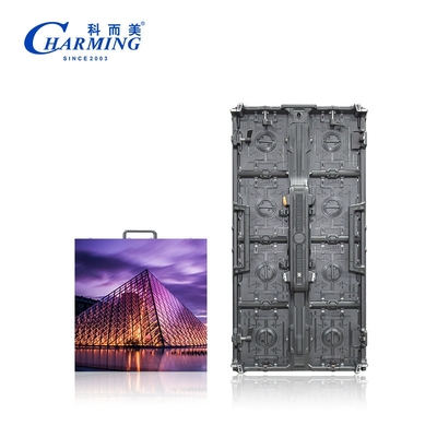 Màn hình cho thuê ngoài trời thiết kế cấu trúc phân chia IP65 hình dạng khác nhau 500X500/500X1000X79mm