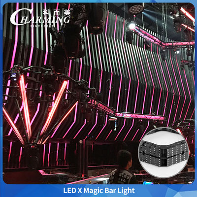 Dễ dàng tháo lắp và lắp ráp thành các độ dài khác nhau Sản phẩm hấp dẫn LED X Magic Bar Thiết kế mô-đun Sản phẩm hấp dẫn LED X Magic Bar RGB LED Pixel Bar cho Sự kiện giải trí