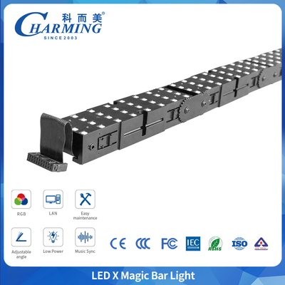 140° góc nhìn PC vật liệu lớp vỏ RGB tuổi thọ dài màu sắc tuyệt đẹp LED Magic Bar Light