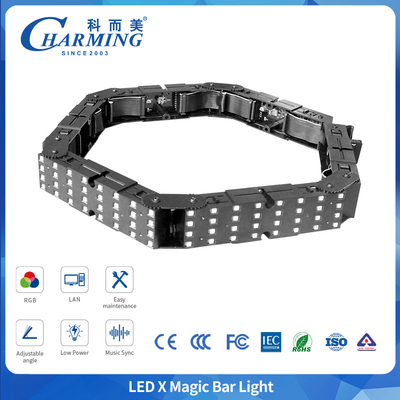 Vỏ PC SMD3838 RGB Đèn Thanh Ma Thuật LED Mô-đun Trang Trí Sảnh Khách Sạn