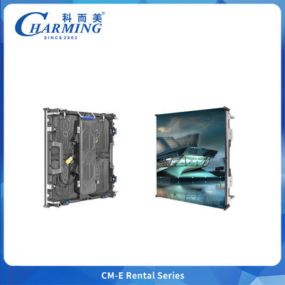 LED quảng cáo ngoài trời Video màn hình tường 500x500 8K độ phân giải Kiểm soát nước tường lắp đặt thuê