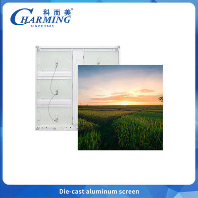 Kháng gió ngoài trời LED Video Wall P6.66 IP65 Tất cả khung nhôm chống muối và phân tán nhiệt