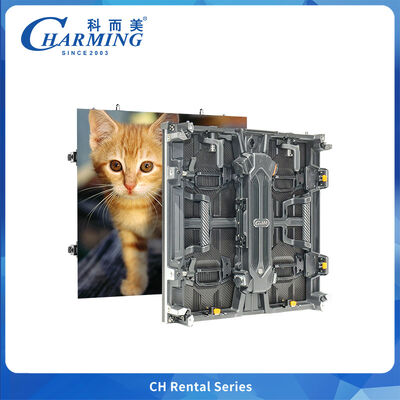 Hình dạng sáng tạo màn hình LED ngoài trời P3.91 Cabinet góc phải linh hoạt cong 7680Hz cho lễ hội hòa nhạc