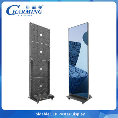 SMD2020 màn hình poster LED P2.5 góc trong nhà gấp 180 ° Nhà sản xuất gốc