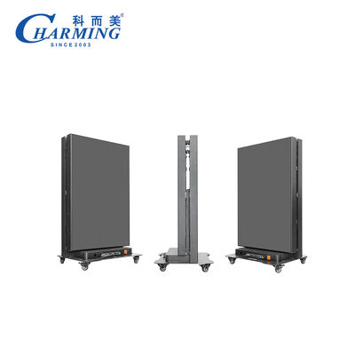 Màn hình áp phích LED có thể gập lại Tốc độ làm mới cao với Công nghệ GOB và Điều khiển di động thông minh cho màn hình ghép ngoài trời