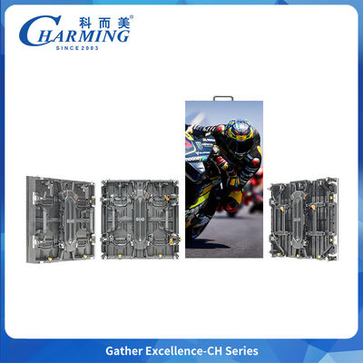 Bên ngoài LED Video Wall Curved P3.91 Màn hình 500x500mm với IP65 chống nước và độ sáng 3500nit cho thuê chuyên nghiệp
