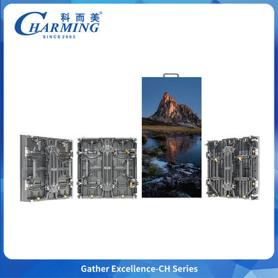 CH Series màn hình LED ngoài trời chống nước cao IP65 và thiết kế nối cong cho các sự kiện